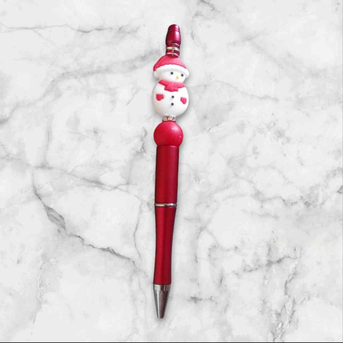 BEADABLE PENS SNOWMAN 2 - Bronx, New York - FleaMarketBay