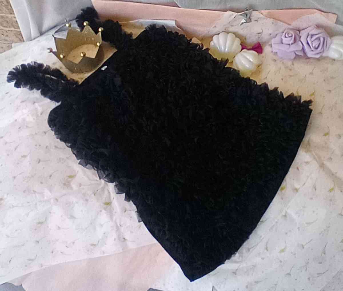 Black Ruffle Dance Wear Tank I have 5 of these EUC - Dallas, Texas - FleaMarketBay