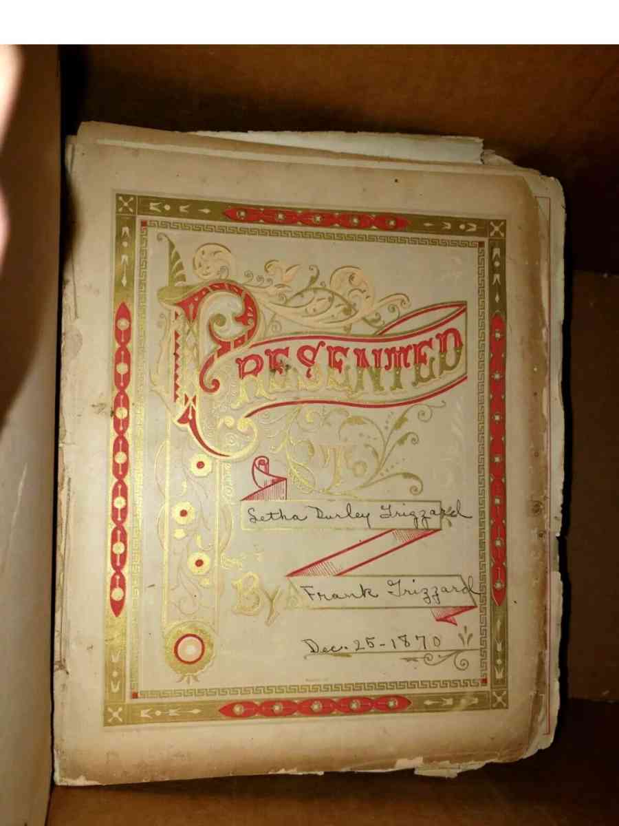 1870 Holy Bible Old  New Testaments Large Antique - San Antonio, Texas - FleaMarketBay