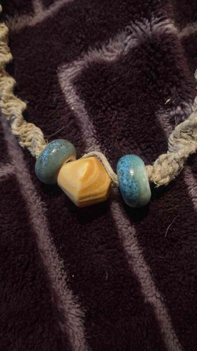 handmade macrame necklace - Union, Washington - FleaMarketBay