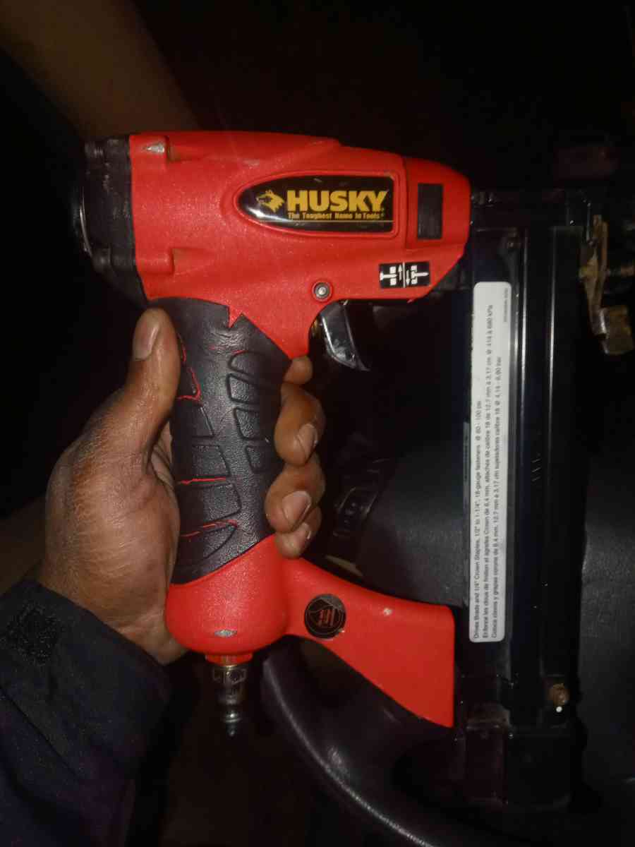 husky two in one nail gun stapler