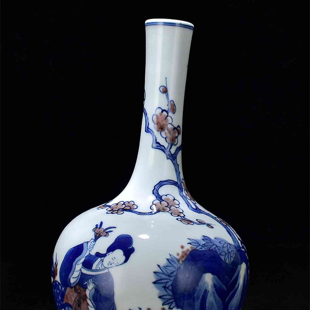 Chinese blue and white porcelain vase antique porcelain - Alicia, Arkansas - FleaMarketBay