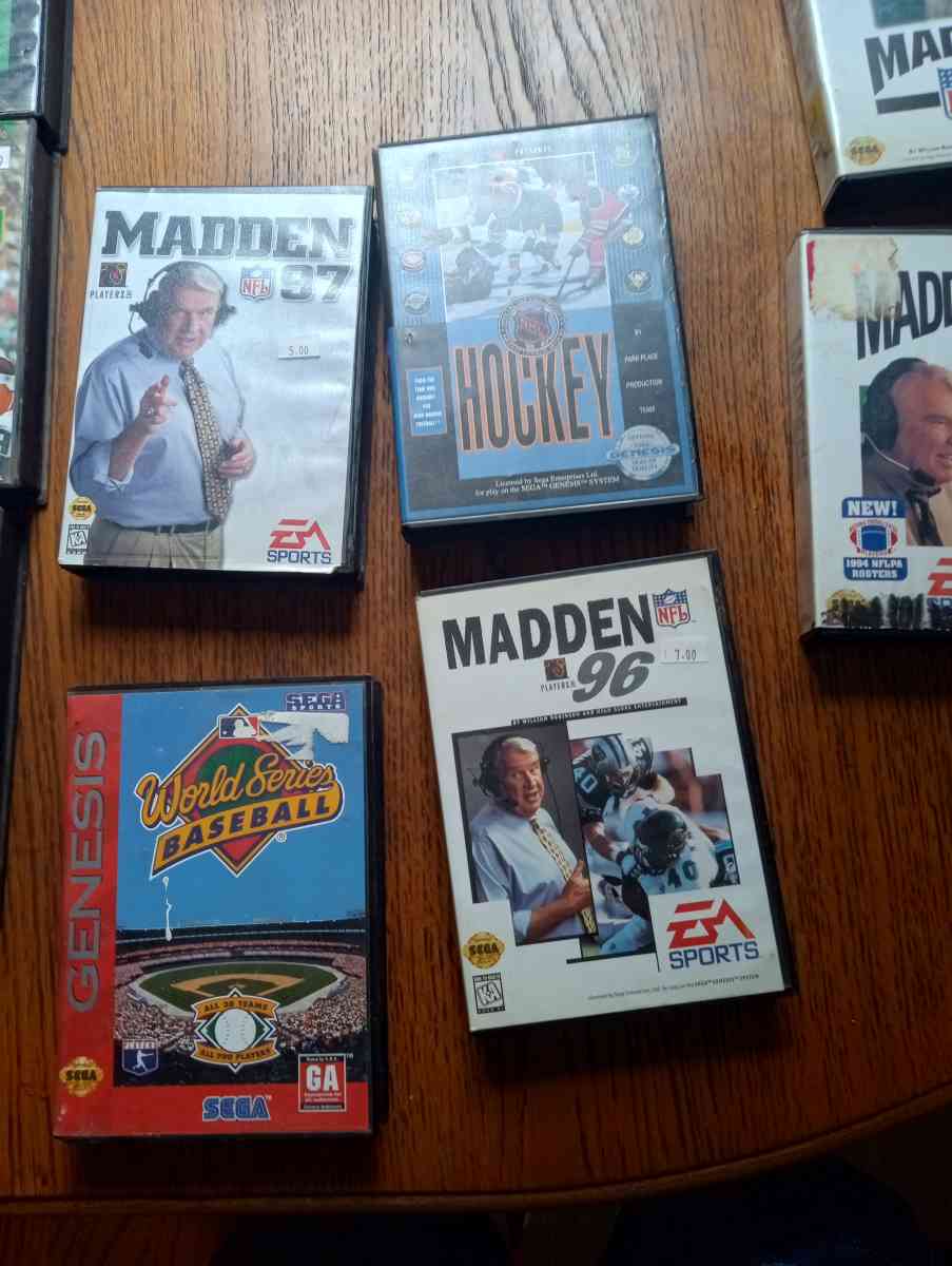 Original Sega Genesis games complete in box - Scranton, Pennsylvania - FleaMarketBay