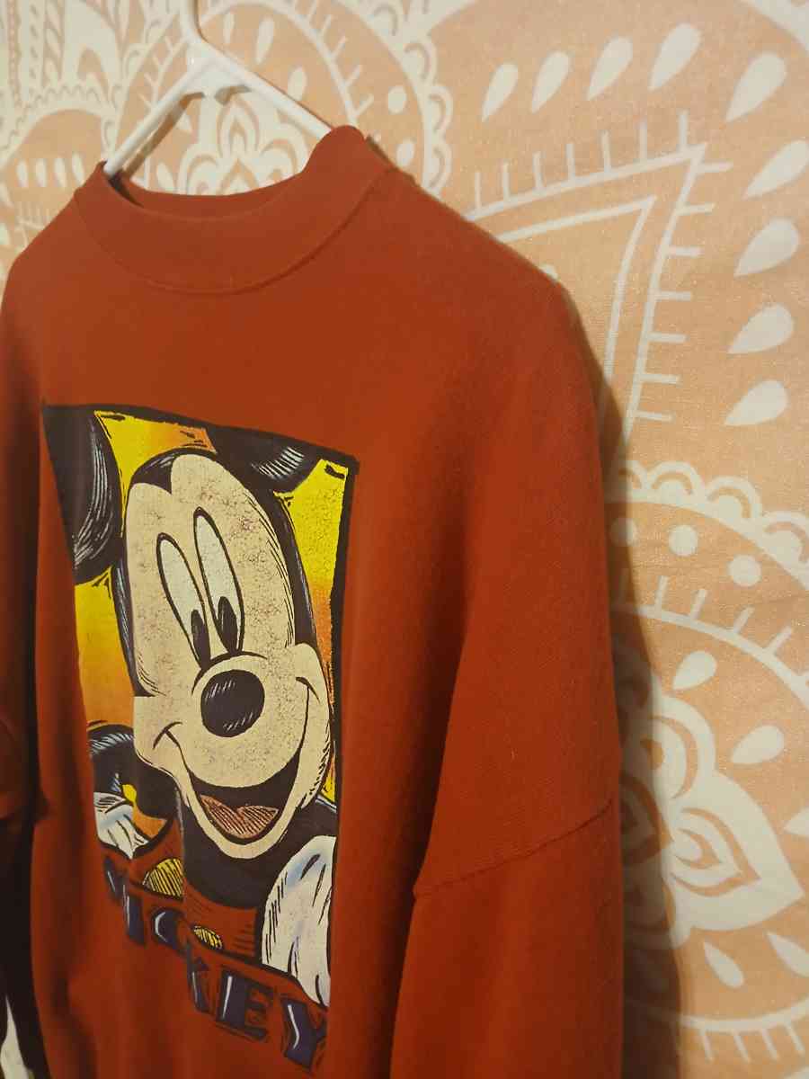90s Mickey Unlimited Vintage Red 2XL Graphic Sweater Grailed - Jackson, Michigan - FleaMarketBay