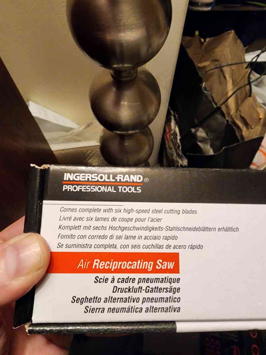 ingersoll rand Ir 429 air reciprocating saw - Pittsburgh, Pennsylvania - FleaMarketBay
