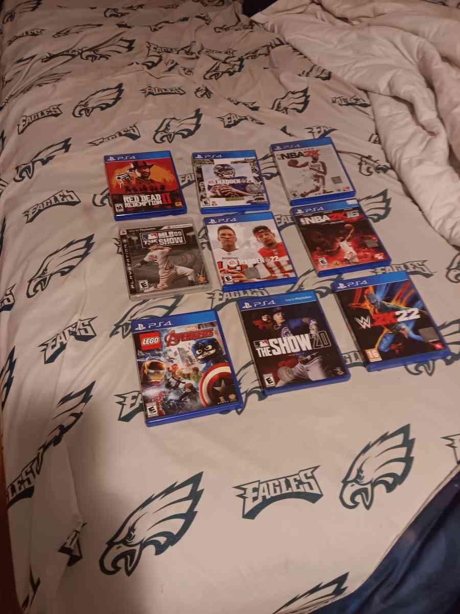 ps4 games and one ps3 game - Jermyn, Pennsylvania