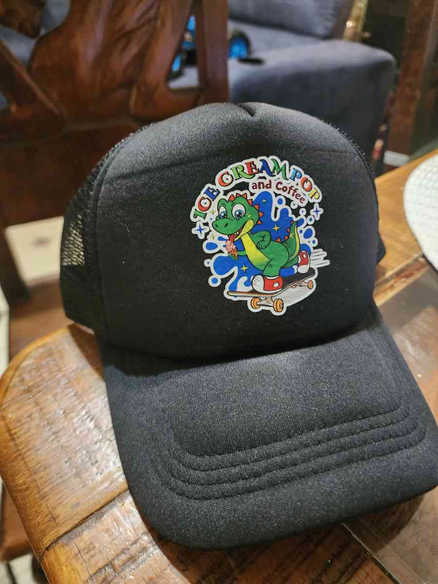 custom Ice cream pop and coffee hat - Alicia, Arkansas