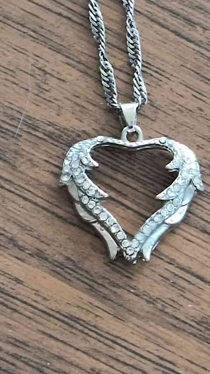Sterling Silver Heart Necklace - Greenville, Illinois