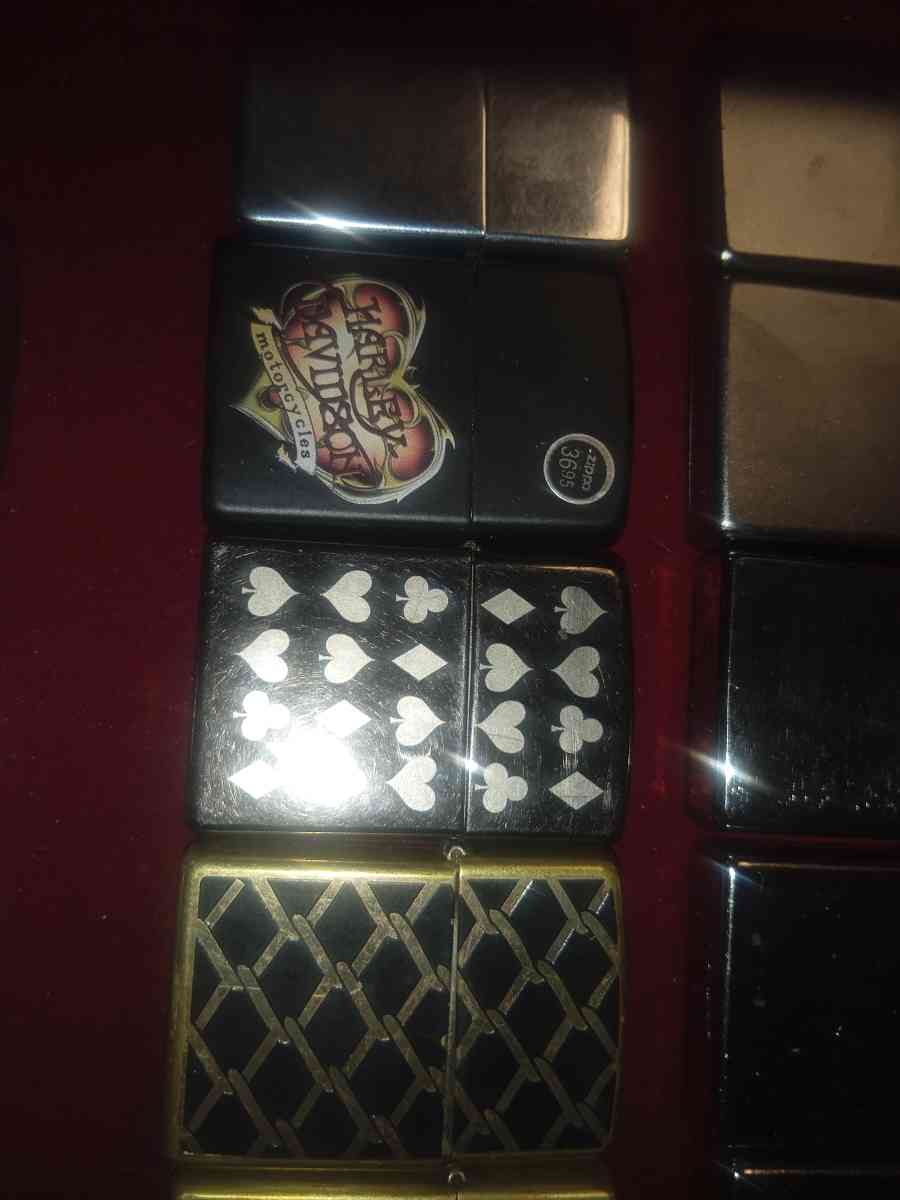 19 Zippo lighters most of them never used I want 300 for all - Akron, Ohio - FleaMarketBay