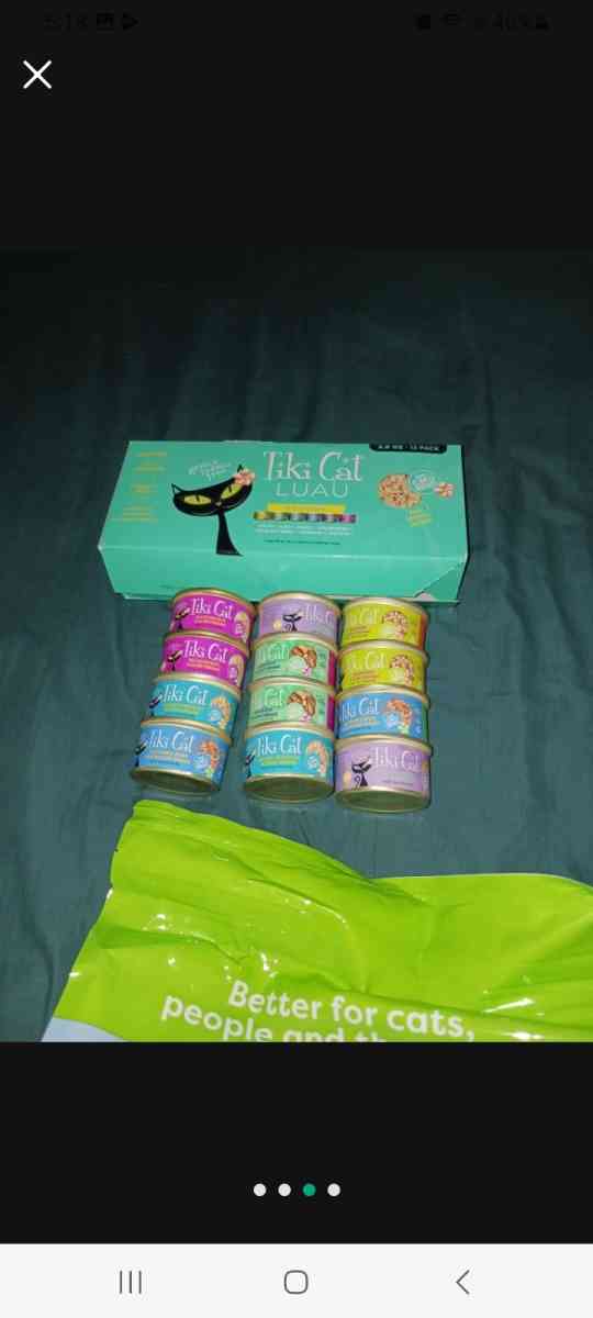 BRAND NEW CAT FOOD AND LITTER - Chicago, Illinois - FleaMarketBay