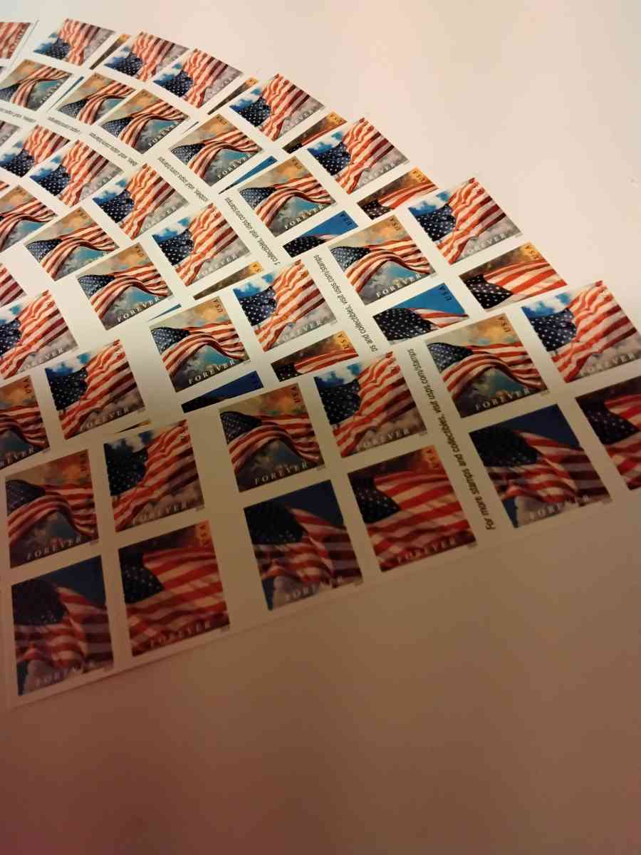 Flag stamps - Lewistown, Pennsylvania - FleaMarketBay