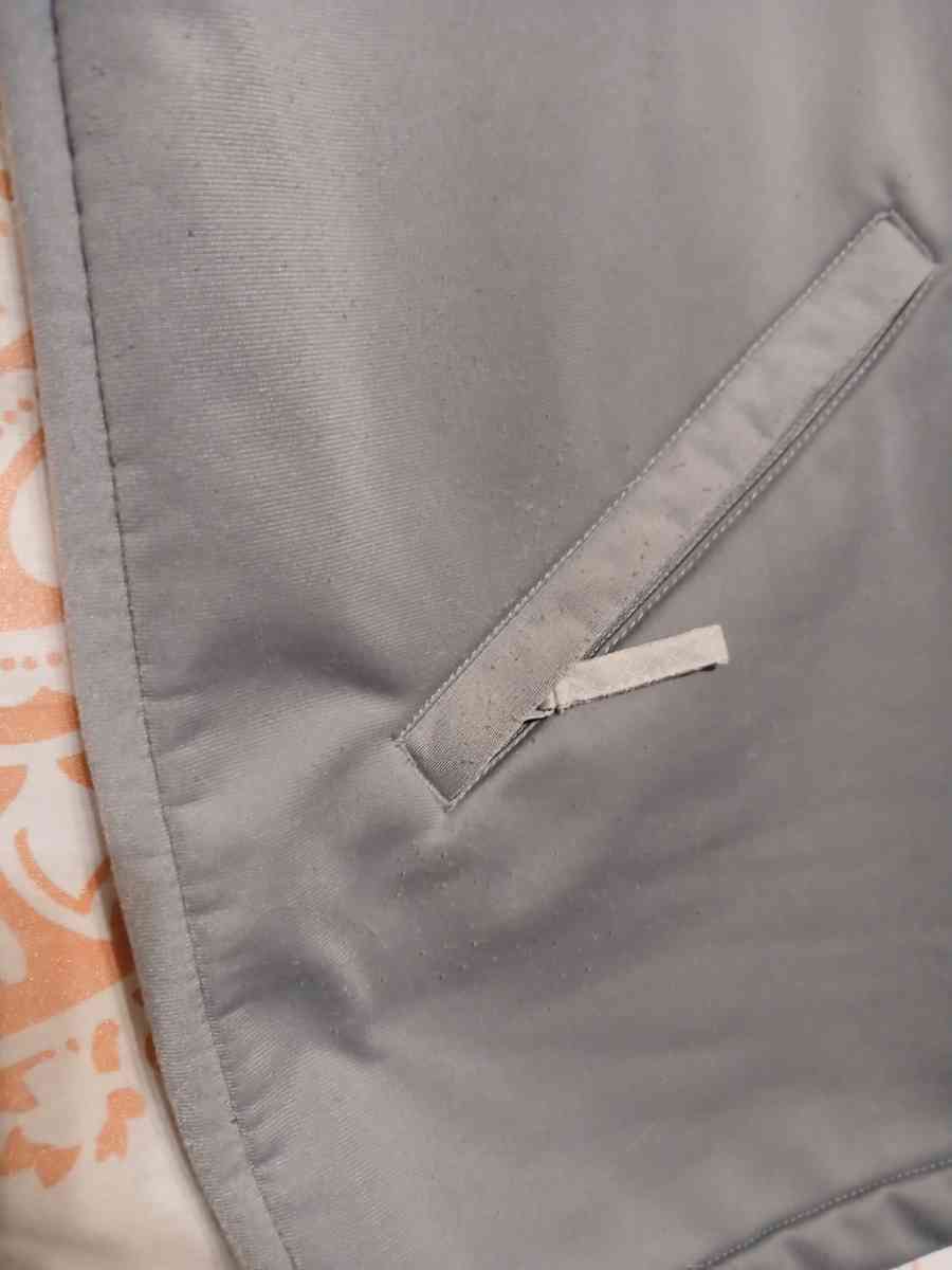 Starter Full Zip Track Warm Up Jacket Gray Mens Large - Jackson, Michigan - FleaMarketBay