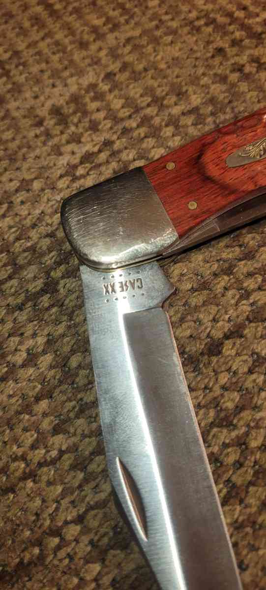 Case 189 Folding Hunter 525 Jigged Brown Staminawood Handles - Guntersville, Alabama - FleaMarketBay