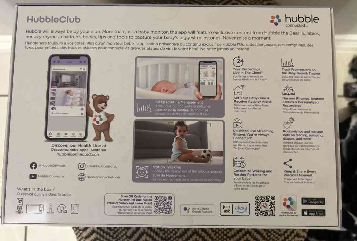 Hubble connected dual pal baby monitor - Converse, Texas - FleaMarketBay