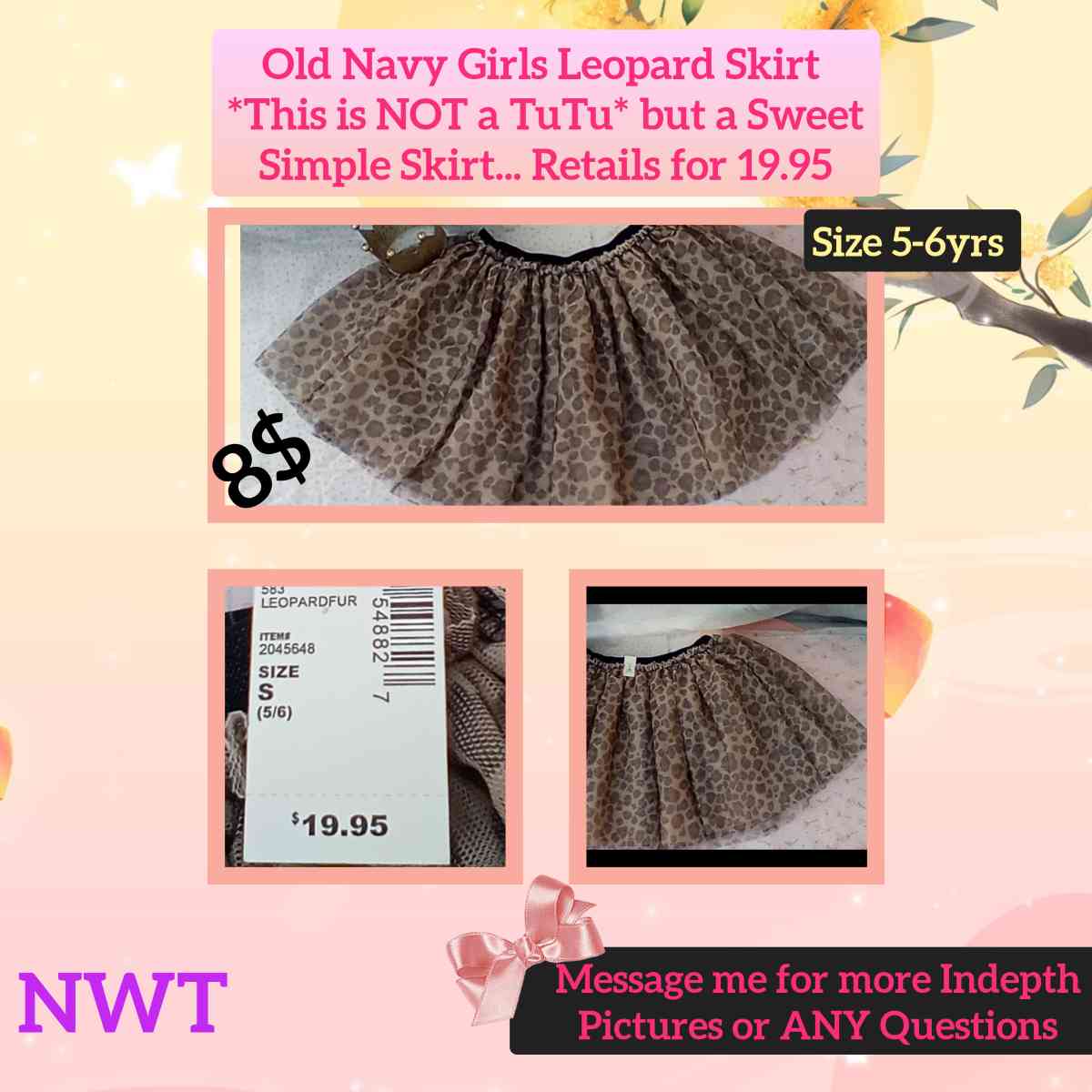 Girls Old Navy Leopard Print NWT - Dallas, Texas