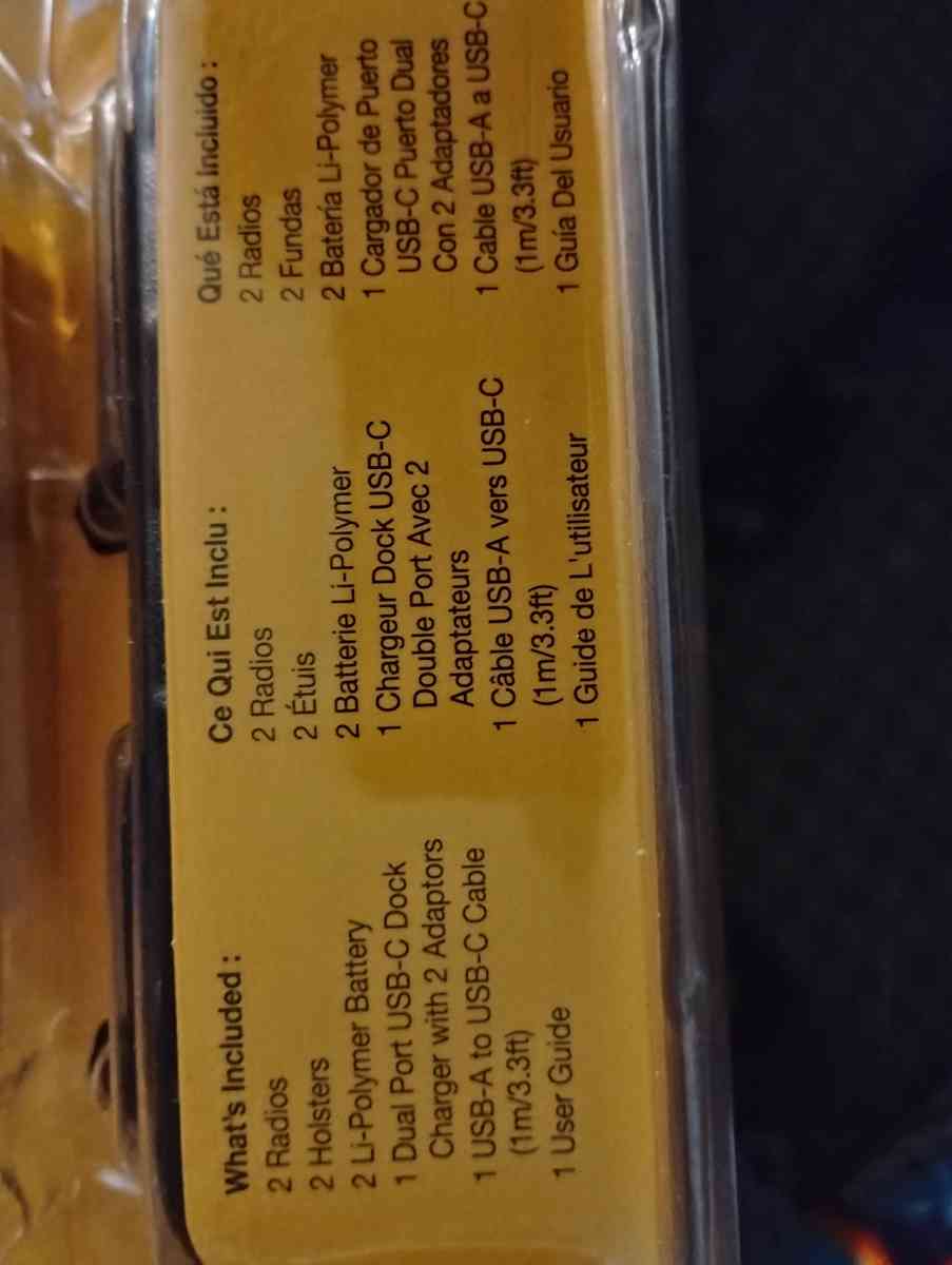 DeWalt Heavy Duty Walkie Talkies - Spindale, North Carolina - FleaMarketBay