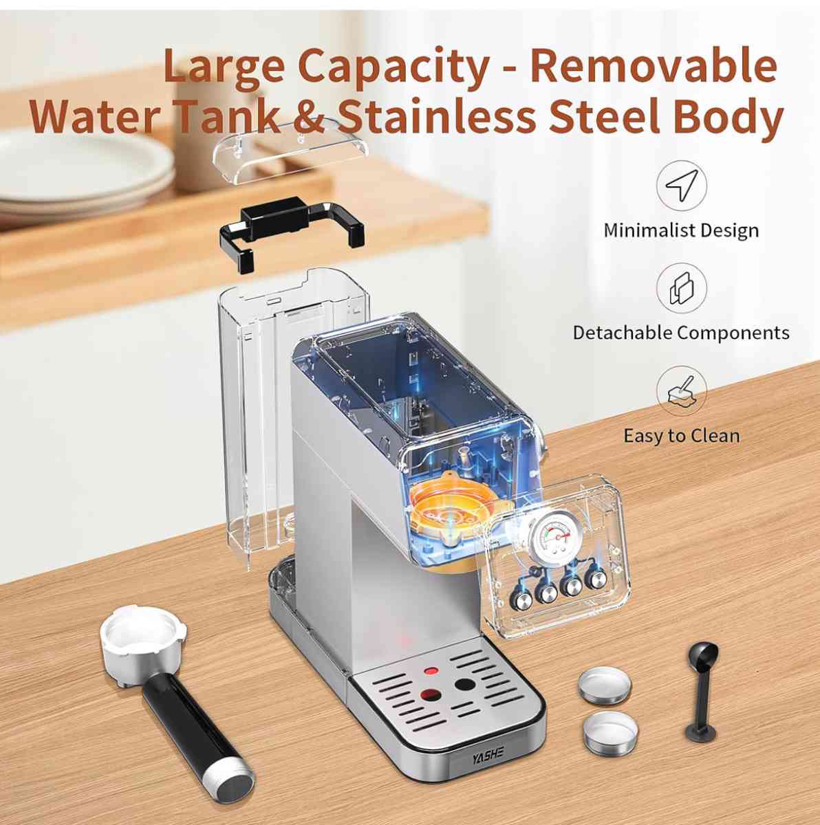 Tasha expresso machine - East Longmeadow, Massachusetts - FleaMarketBay