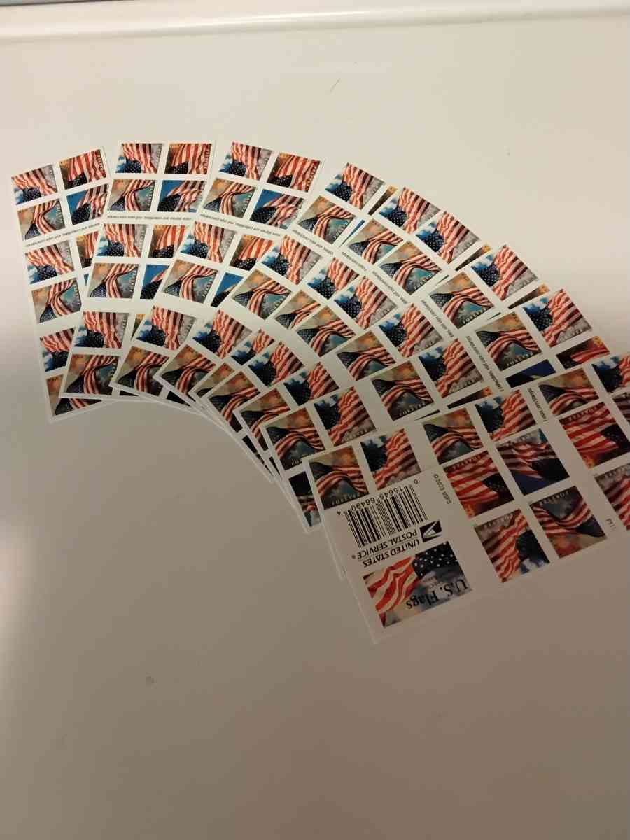 Flag stamps - Lewistown, Pennsylvania - FleaMarketBay