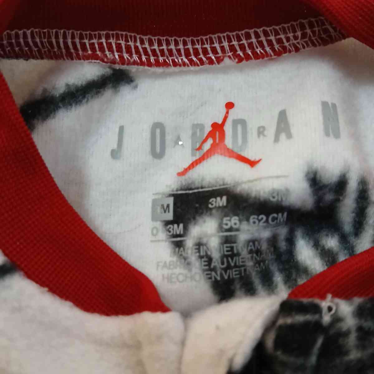 Baby Nike Jordan pijamas size 0 to 3M - Indianapolis, Indiana - FleaMarketBay
