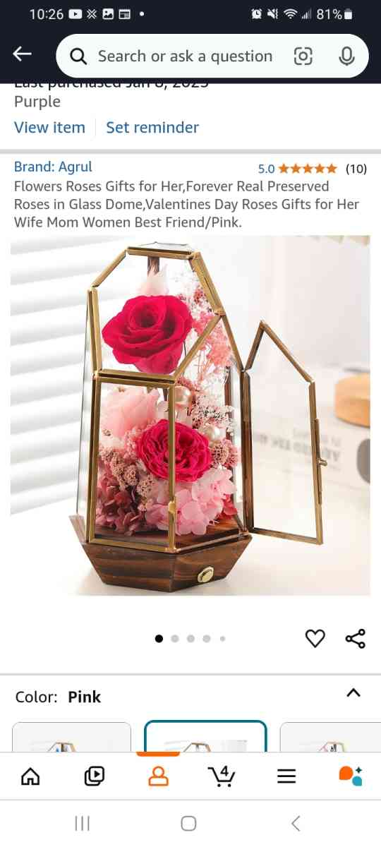 Flowers pink roses perfect gift for Valentines Day - Manheim, Pennsylvania - FleaMarketBay