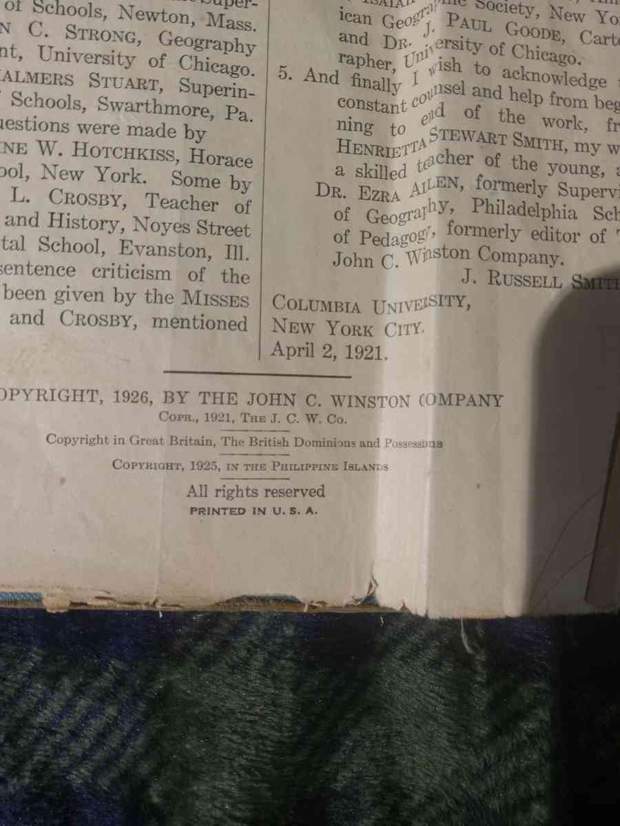 book 1926 copyright - Pelzer, South Carolina