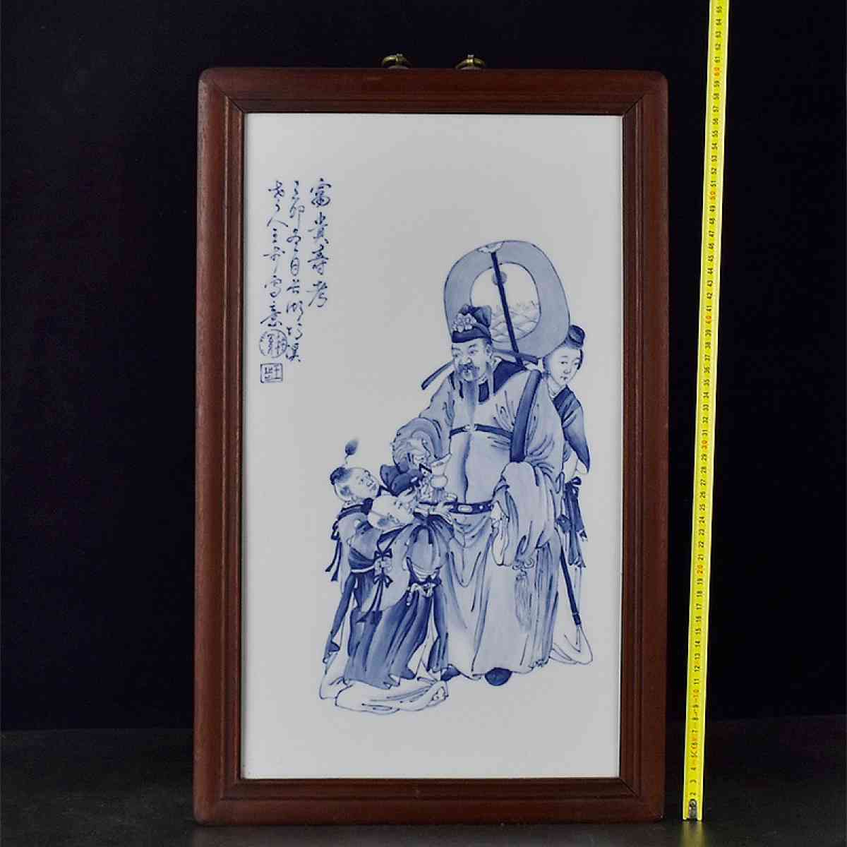 Asian blue and white porcelain painting Chinese antique porc - Alicia, Arkansas - FleaMarketBay