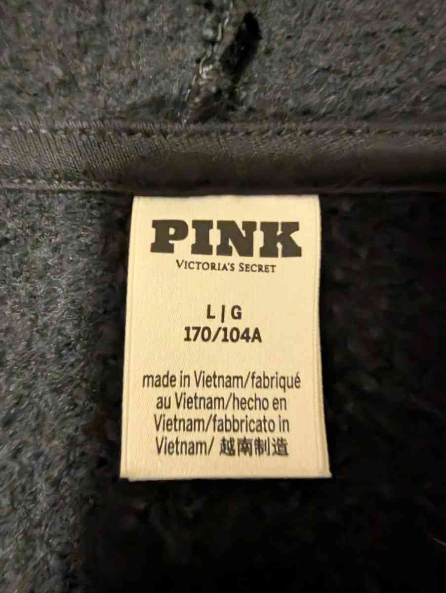 RARE Victoria Secrets Black And White Hoodie - Joplin, Missouri - FleaMarketBay