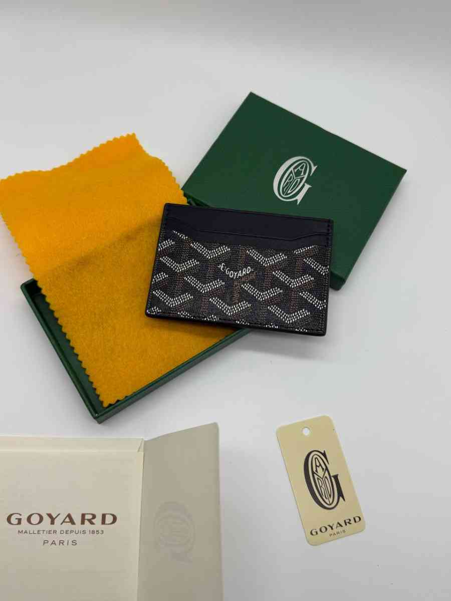 Black And White Goyard Card Holder - Corpus Christi, Texas