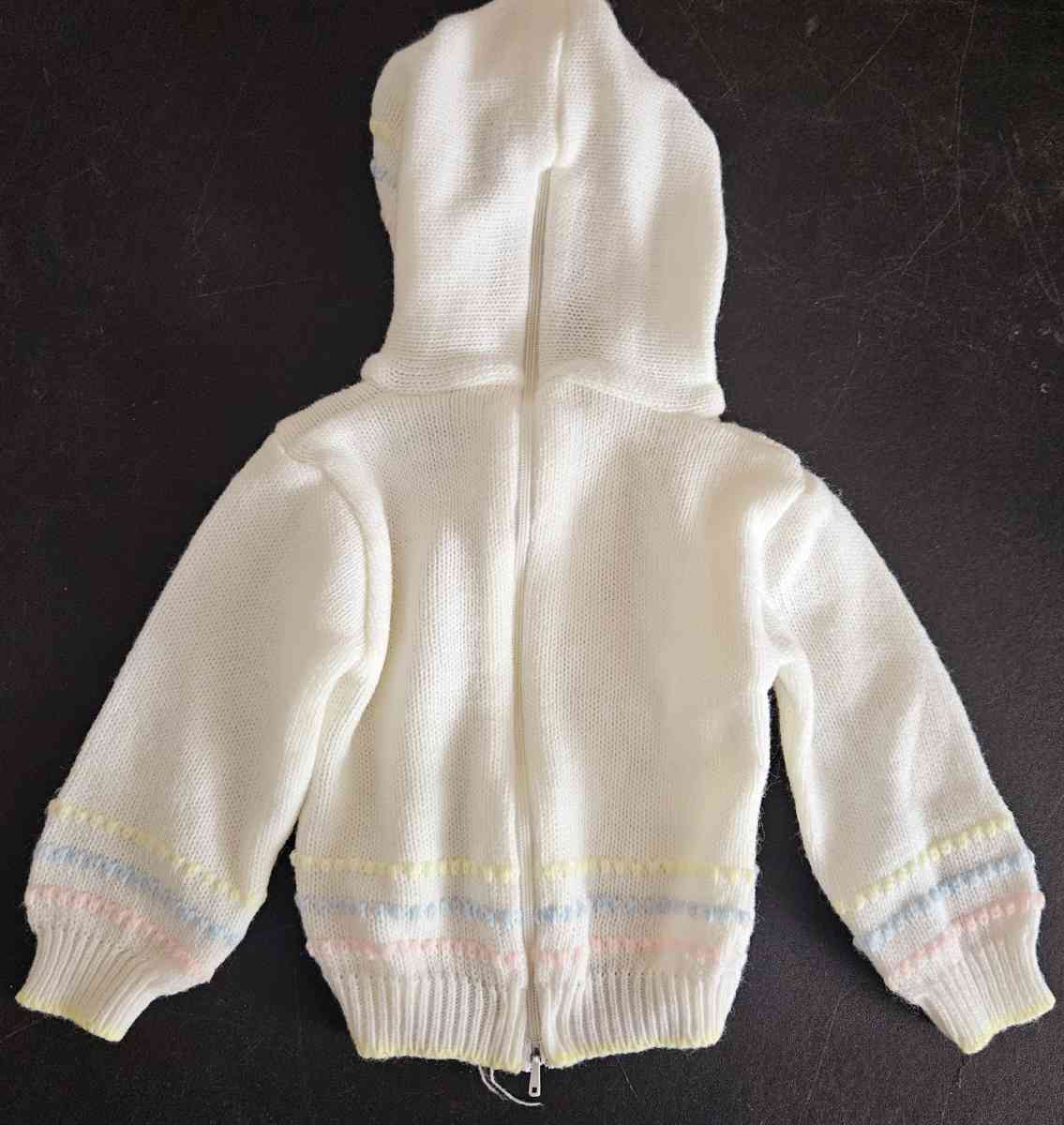 Vintage Childs Sweater Infant - Cleveland, Ohio - FleaMarketBay