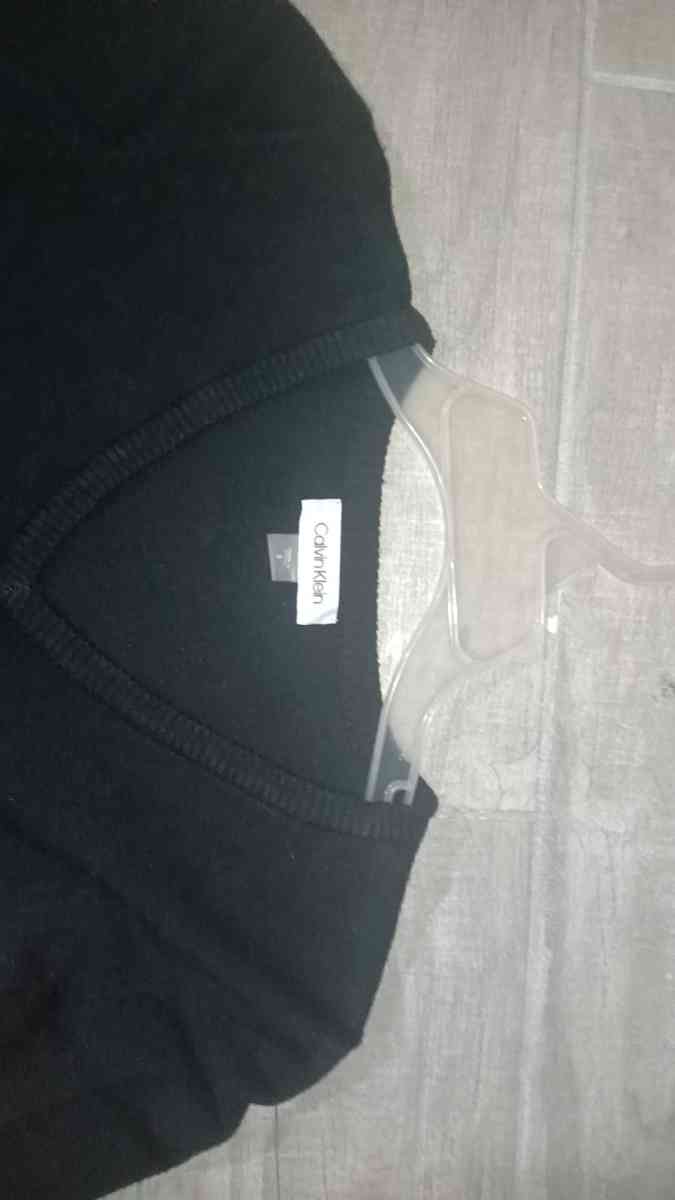 elegant modest Calvin Klein long sleeve black sweater dress - Alicia, Arkansas - FleaMarketBay