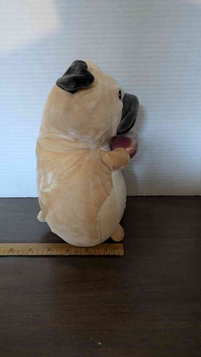 Squishmallows Hug Mees Valentines Pug Dog Holding Pink Heart - Phoenix, Arizona - FleaMarketBay