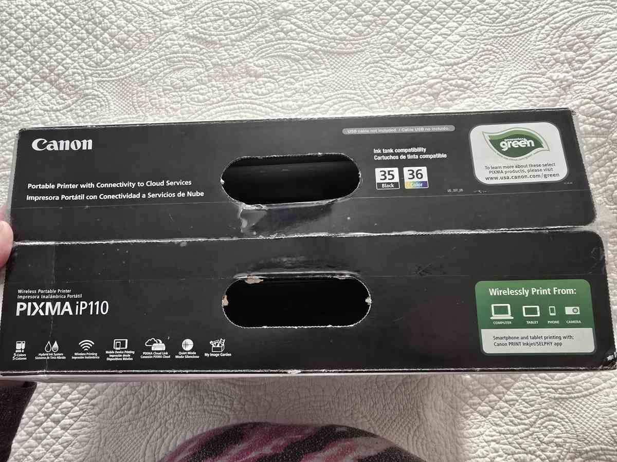 Canon PIXMAiP110 Portable printer - Windsor, Vermont - FleaMarketBay