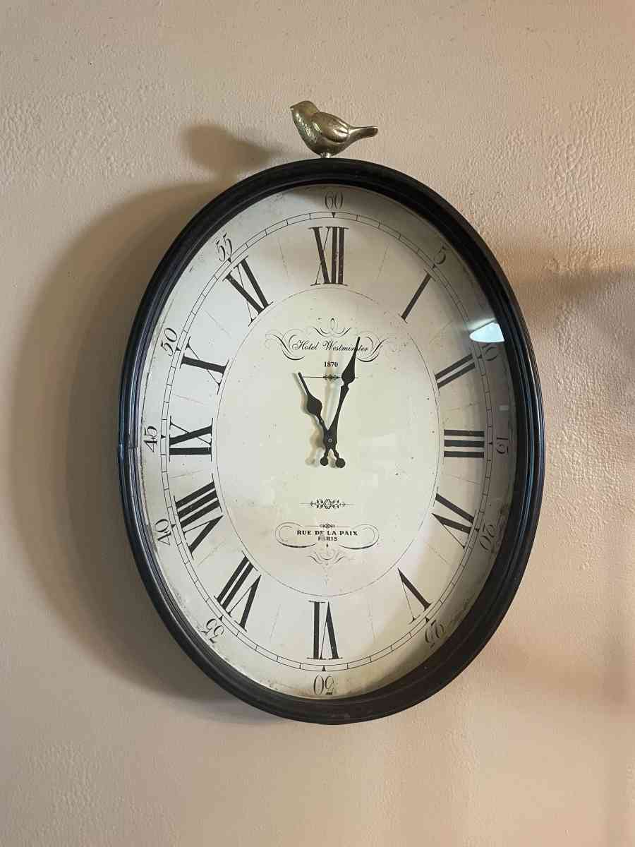 Gold Bird Wall Clock - Loughman, Florida