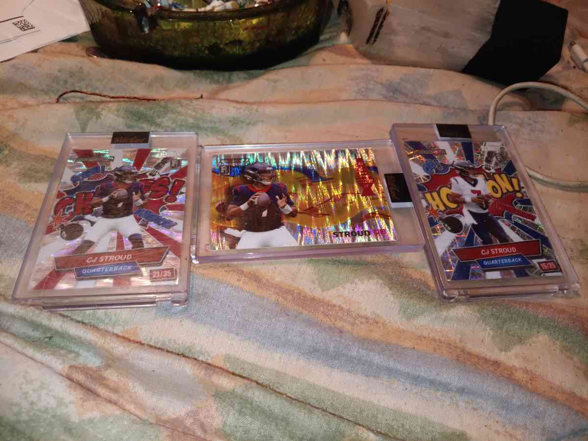 mint cj stroud cards all numbered