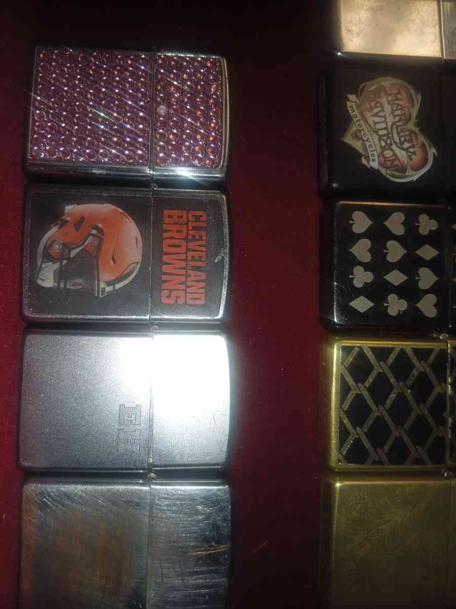 19 Zippo lighters most of them never used I want 300 for all - Akron, Ohio - FleaMarketBay