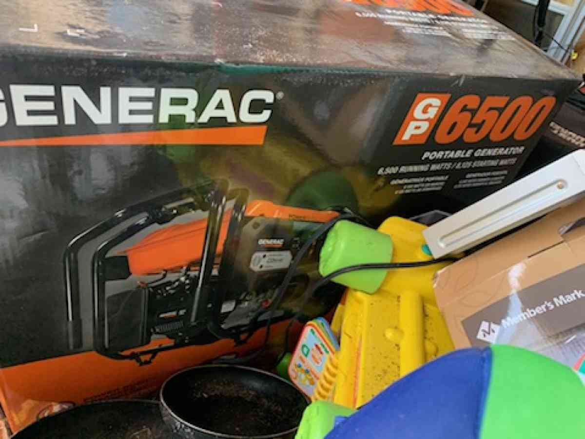 Unopened Unused Generac 6500 Gasoline Portable Generator - Aiken, South Carolina