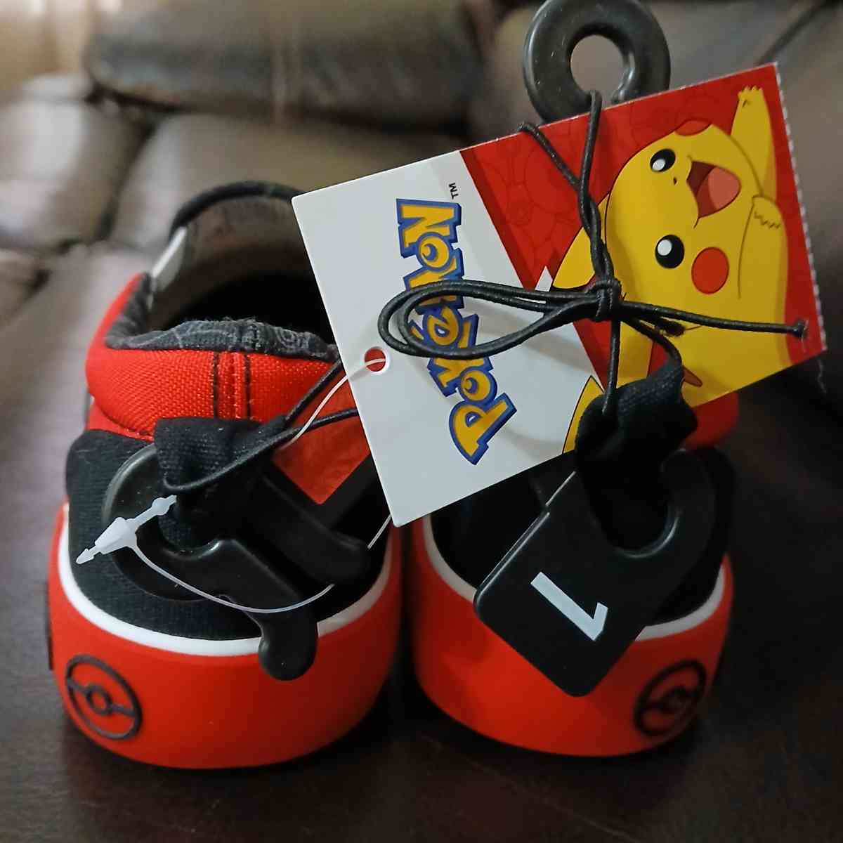 Pokemon slip on shoes youth size 1 - Indianapolis, Indiana - FleaMarketBay