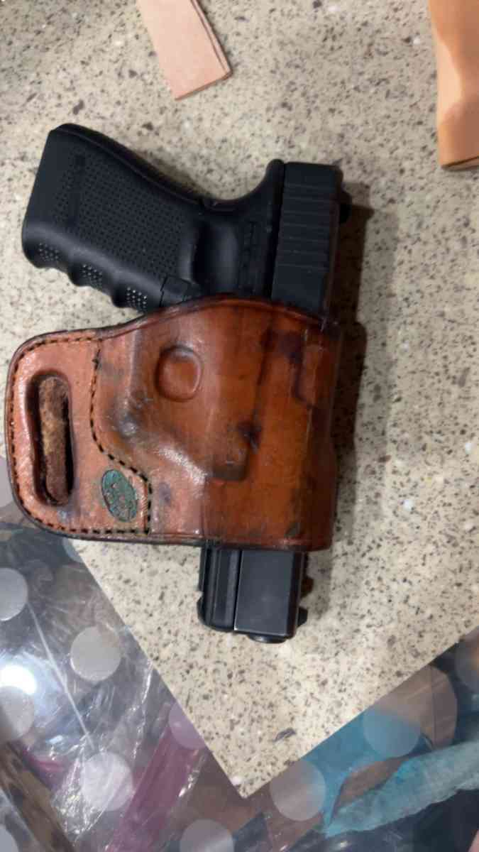 hand made leather gun holder - Davidson, North Carolina - FleaMarketBay