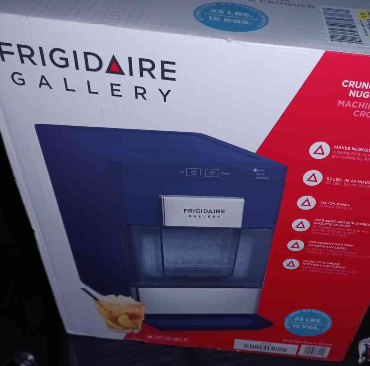 Frigidaire Gallery 33 lbs Touchscreen Nugget Ice Maker  Stai - Stockton, California
