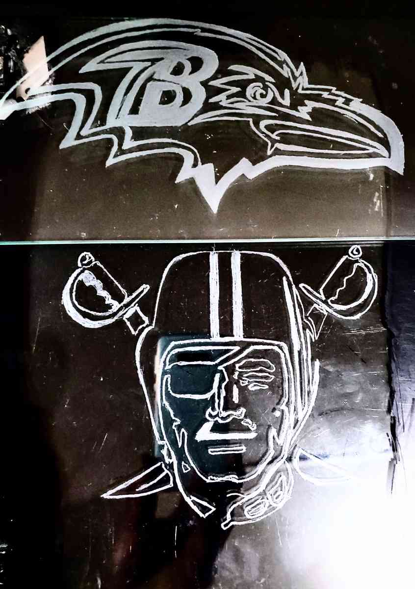 Customer Engraved Glass any Design you can think of - Bakersfield, California - FleaMarketBay