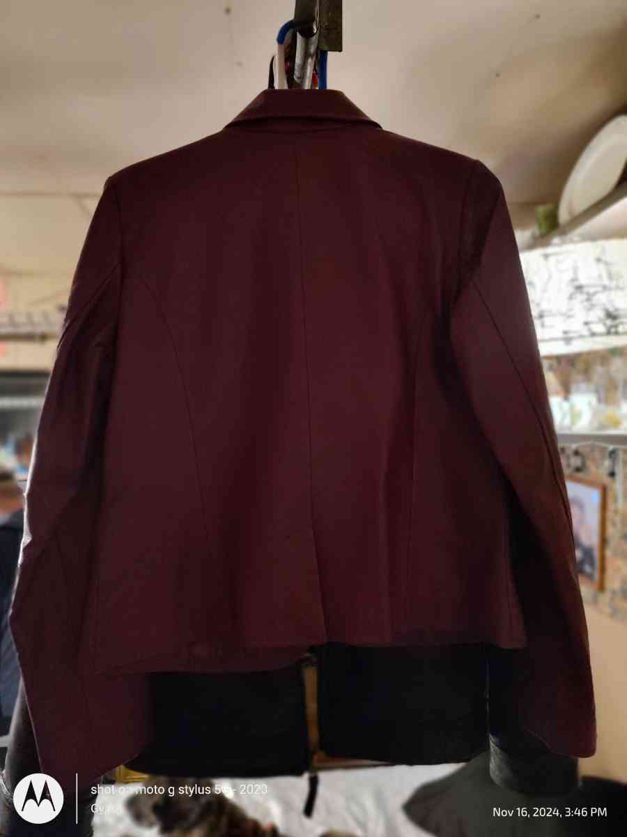 Chadwick purple leather jacket - Redmond, Oregon