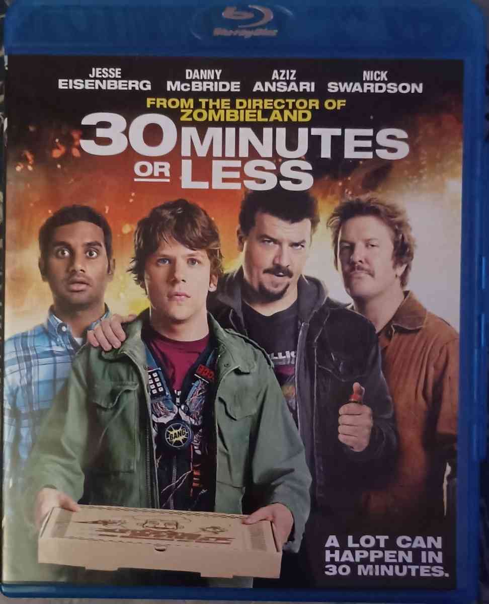 30 Minutes or Less bluray - Shamokin, Pennsylvania