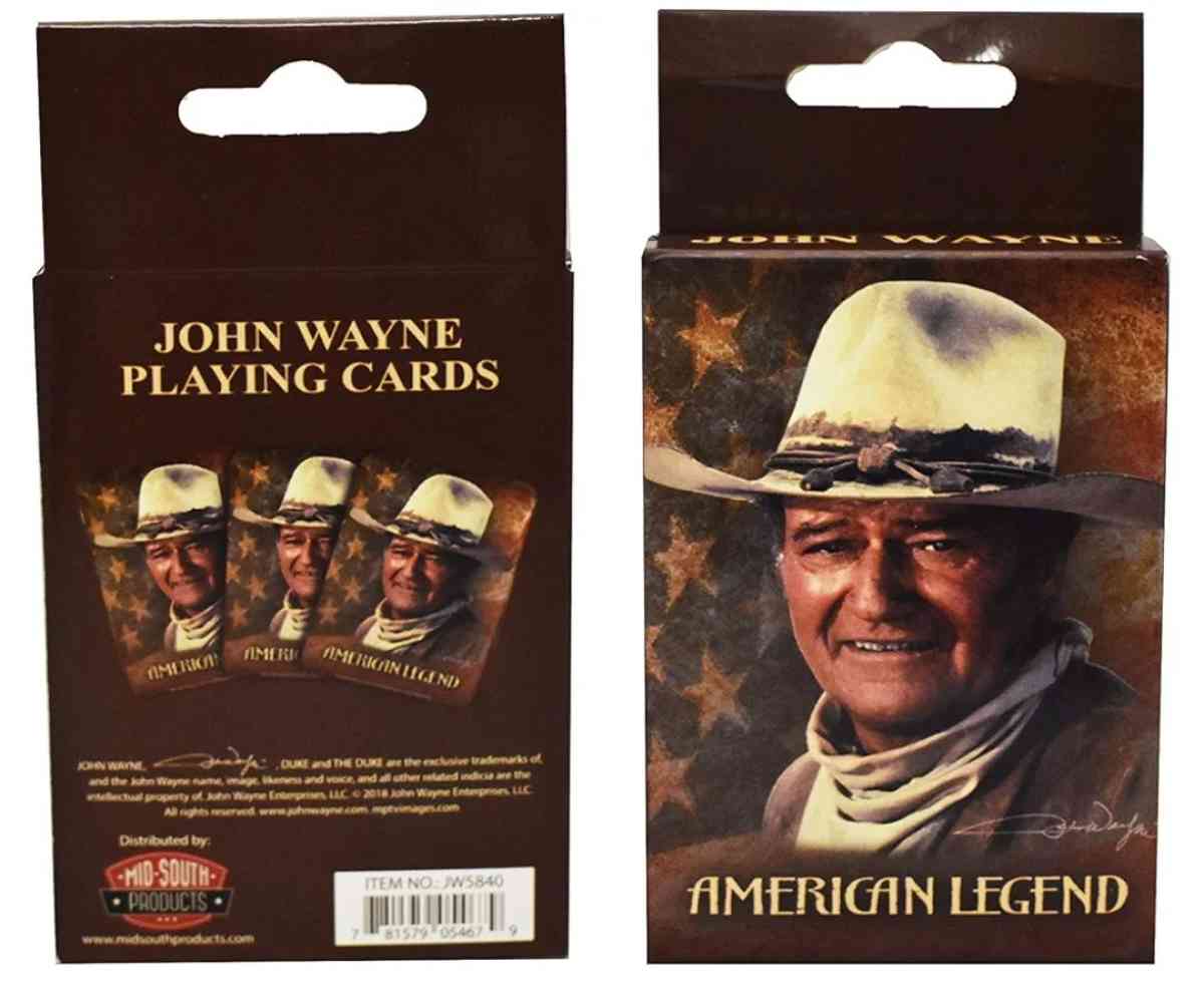 New John Wayne Playing Cards  John Wayne American Legend - Oxnard, California