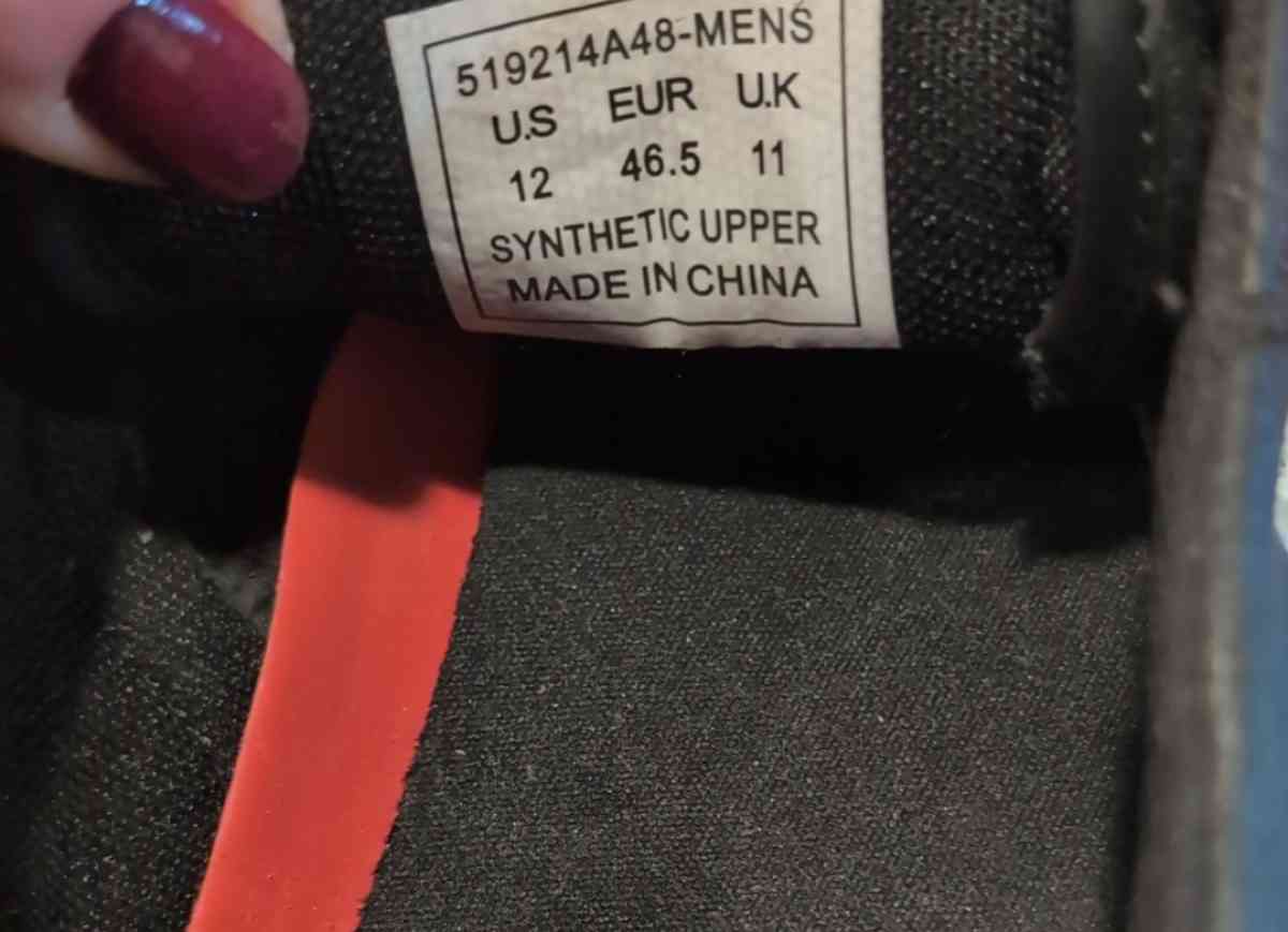 Custom Hand Painted Levi Mens Size 12 Shoes - Ross, Ohio - FleaMarketBay