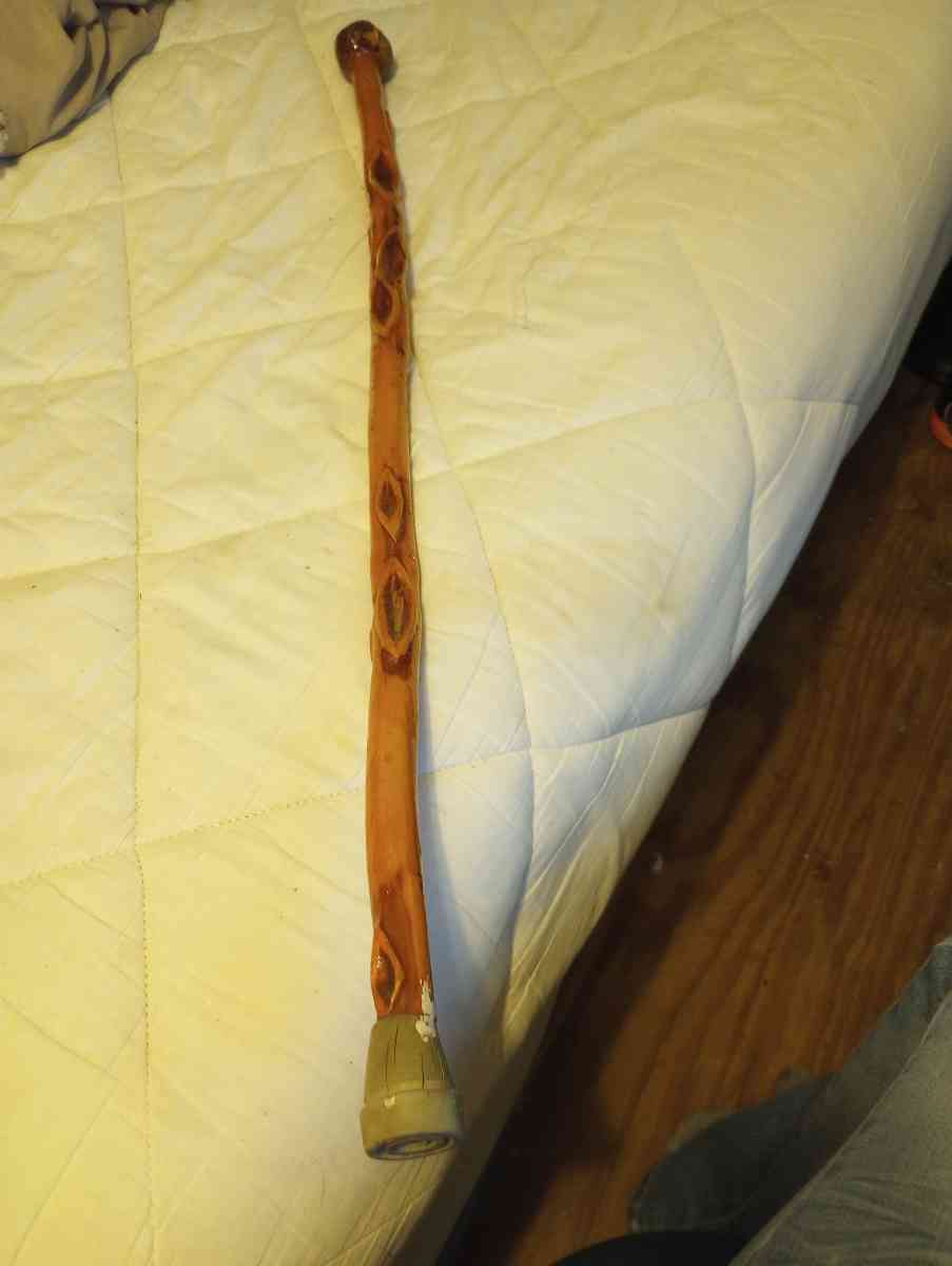 Vintage Hand Made Walking stick - Palatka, Florida