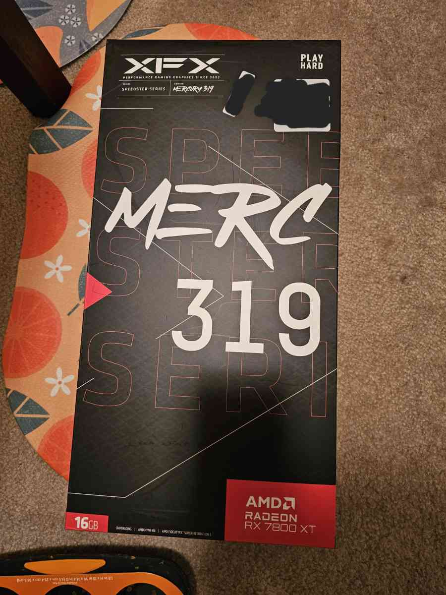 XFX AMD Radeon RX 7800XT Speedster MERC 319 - Pearland, Texas