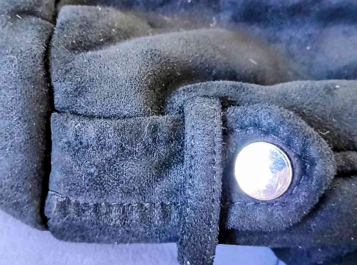 Black fauxfur suede jacket - Dallas, Oregon - FleaMarketBay