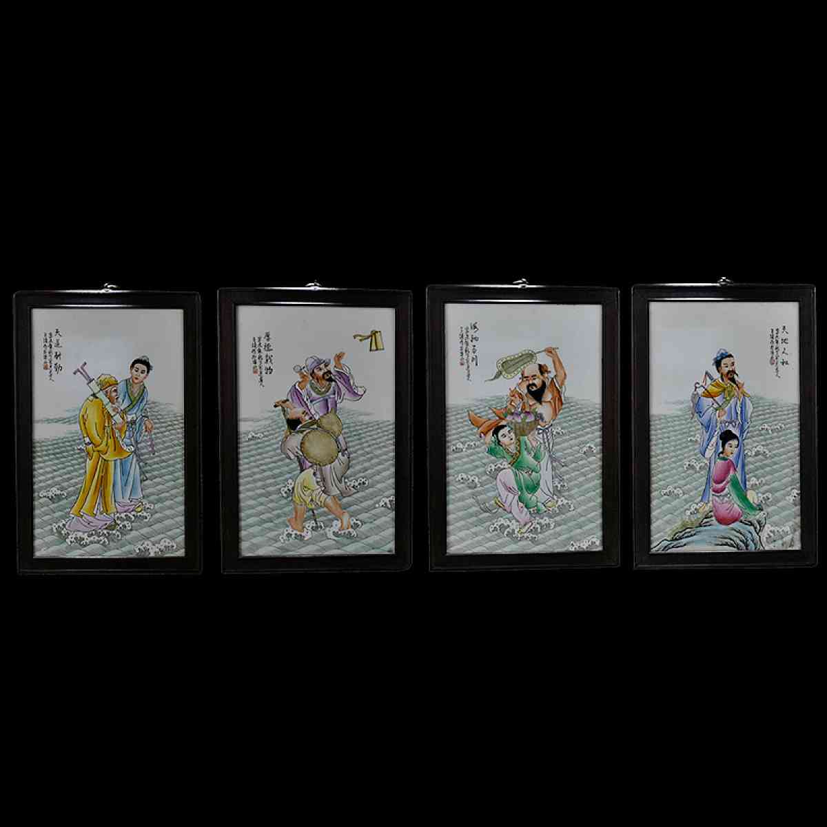 Chinese ceramic painting Asian antique porcelain - Alicia, Arkansas - FleaMarketBay