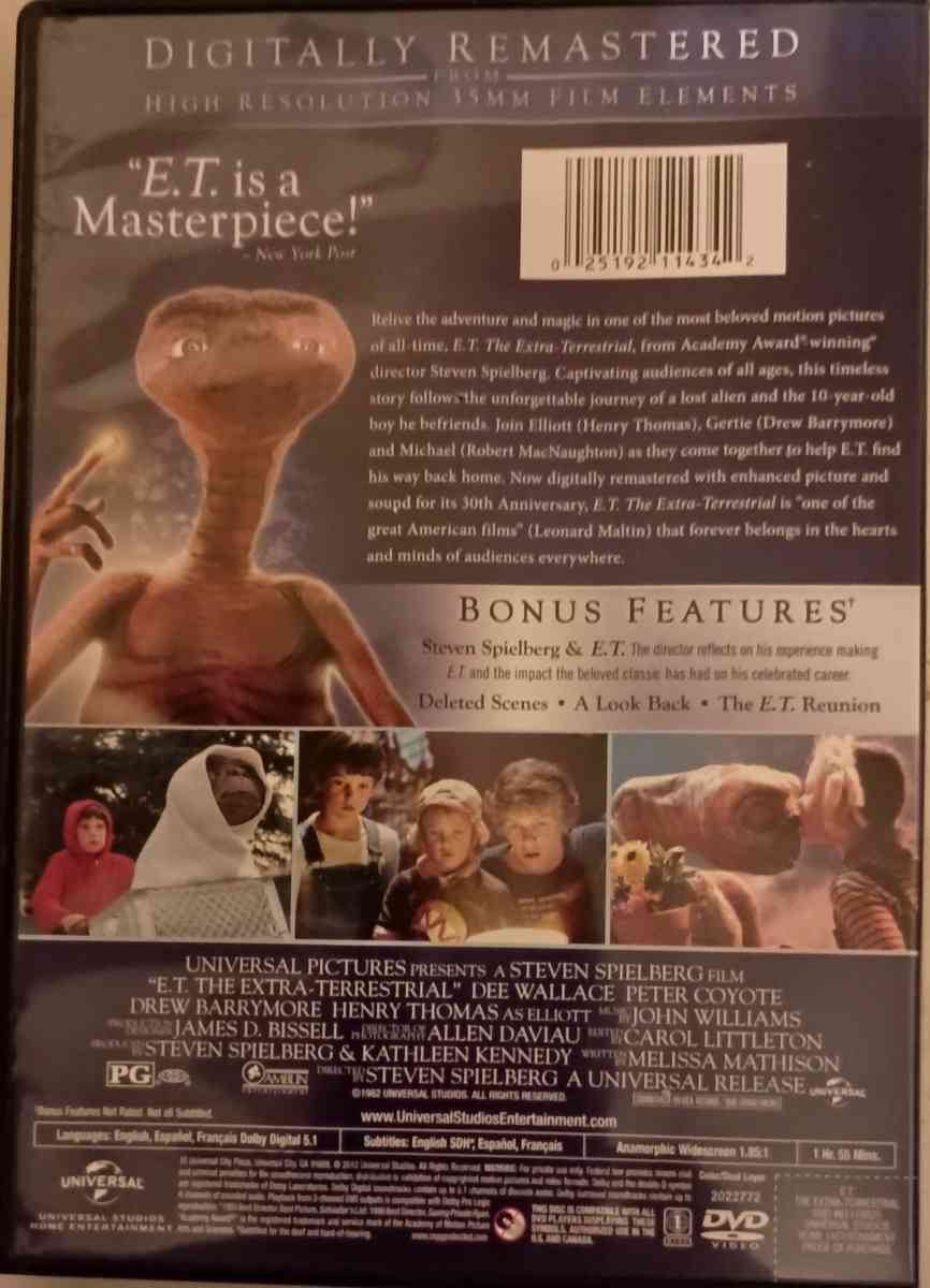ET DVD - Shamokin, Pennsylvania - FleaMarketBay