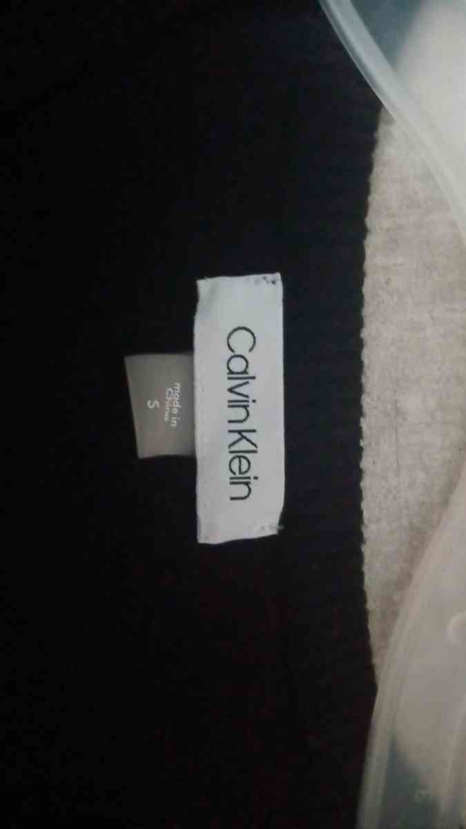 elegant modest Calvin Klein long sleeve black sweater dress - Alicia, Arkansas - FleaMarketBay